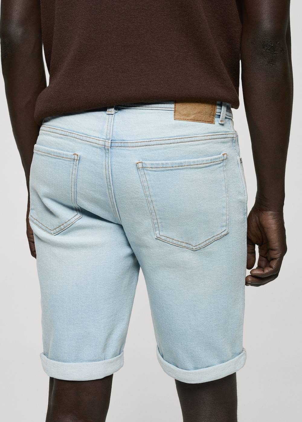 Mango Slim Fit-Jeans-Bermudashorts