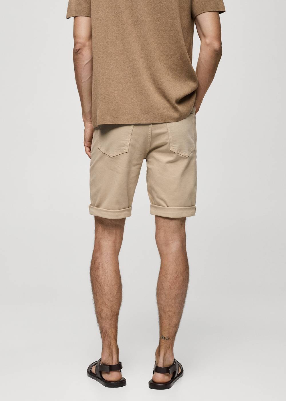 Mango Slim Fit-Jeans-Bermudashorts