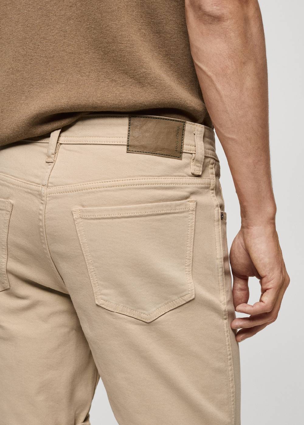 Mango Slim Fit-Jeans-Bermudashorts