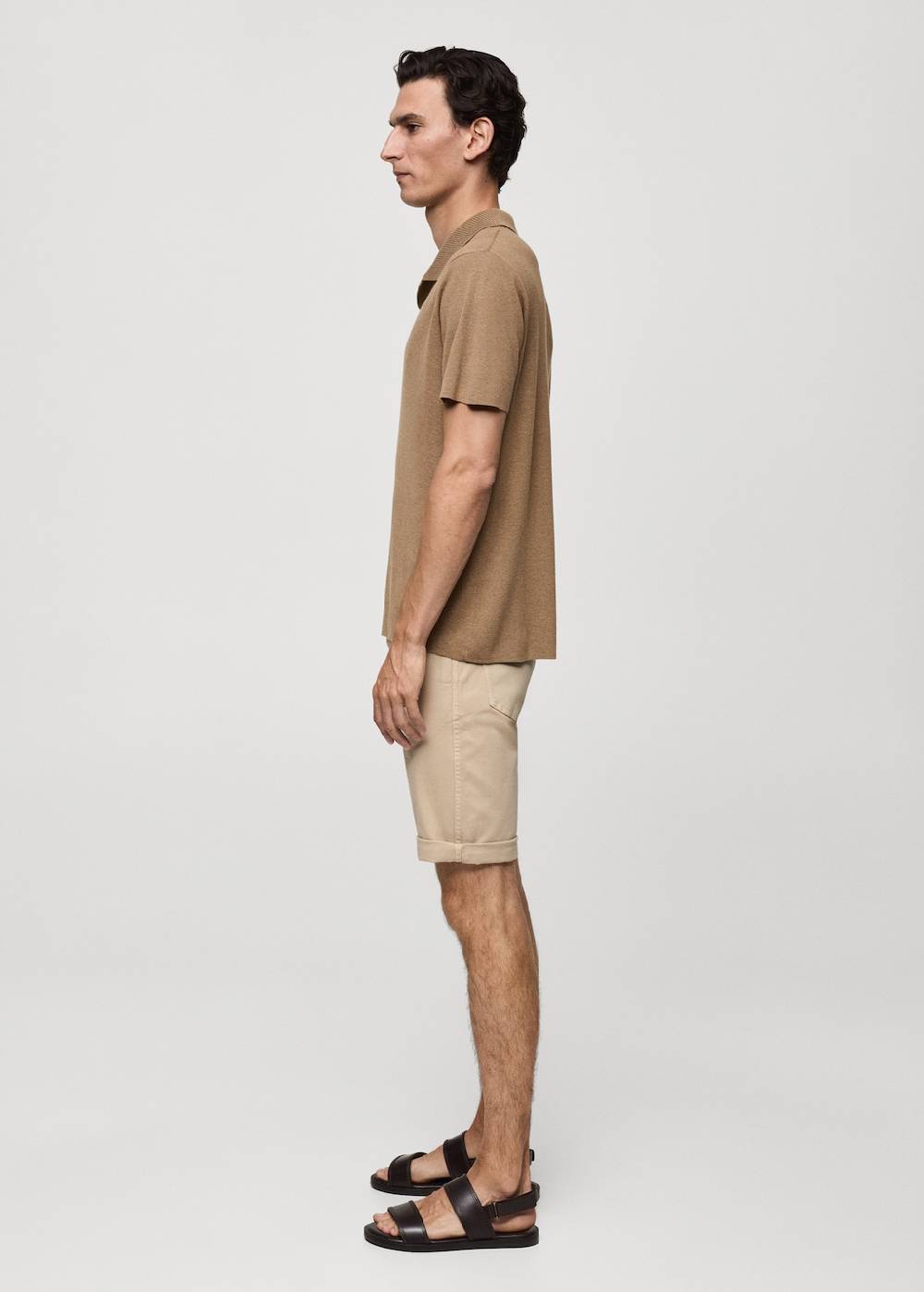 Mango Slim Fit-Jeans-Bermudashorts