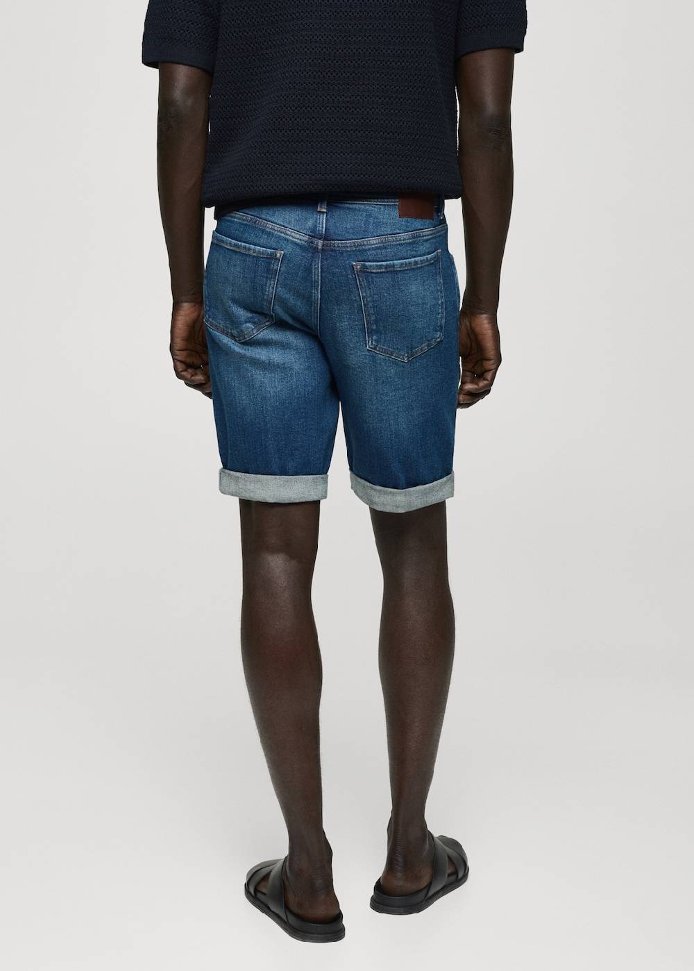 Mango Slim Fit-Jeans-Bermudashorts