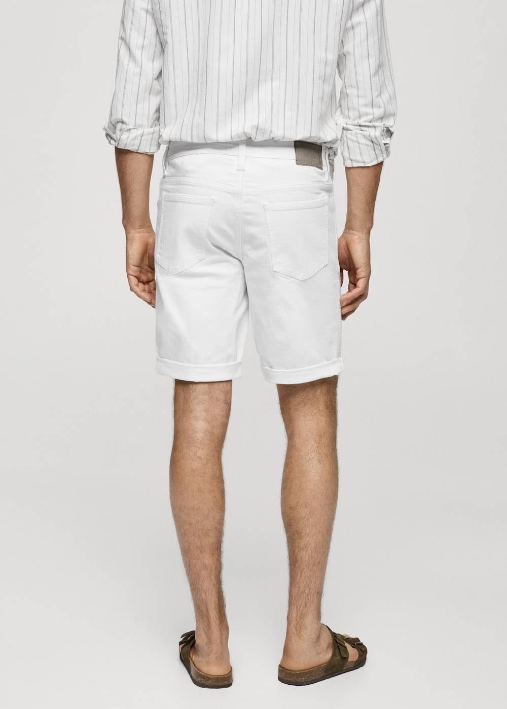 Mango Slim Fit-Jeans-Bermudashorts