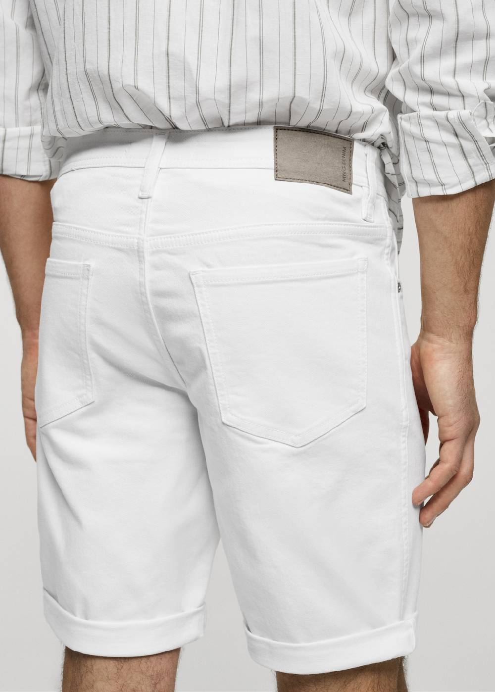 Mango Slim Fit-Jeans-Bermudashorts