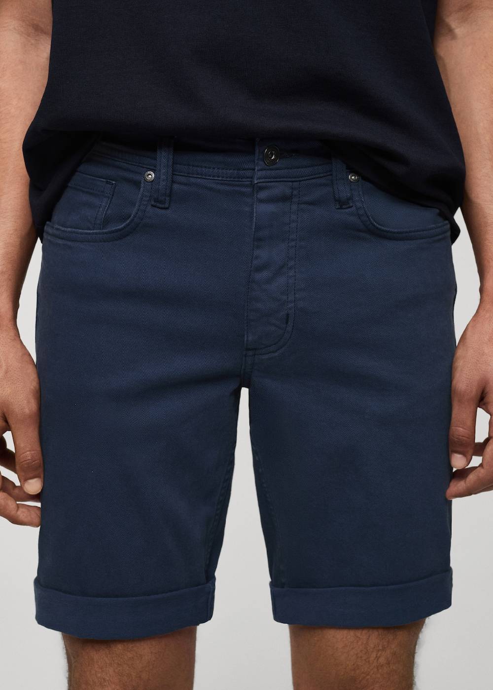 Mango Slim Fit-Jeans-Bermudashorts