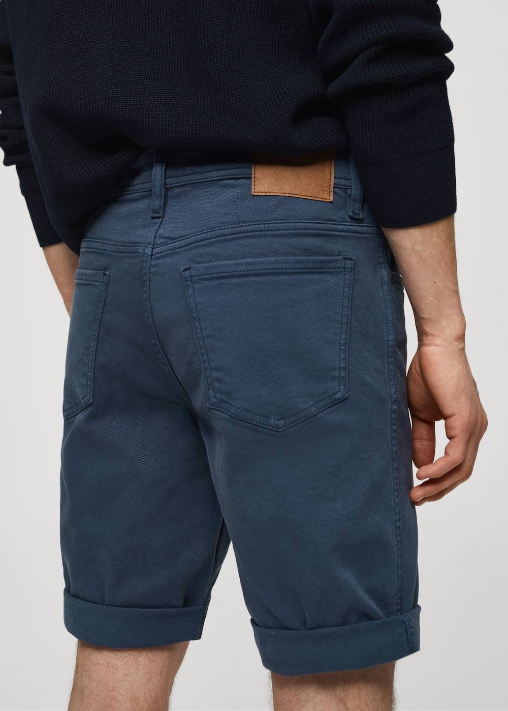 Mango Slim Fit-Jeans-Bermudashorts