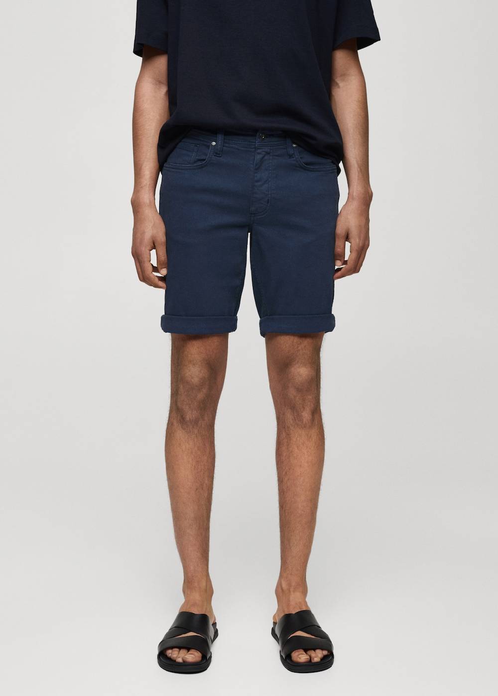 Mango Slim Fit-Jeans-Bermudashorts