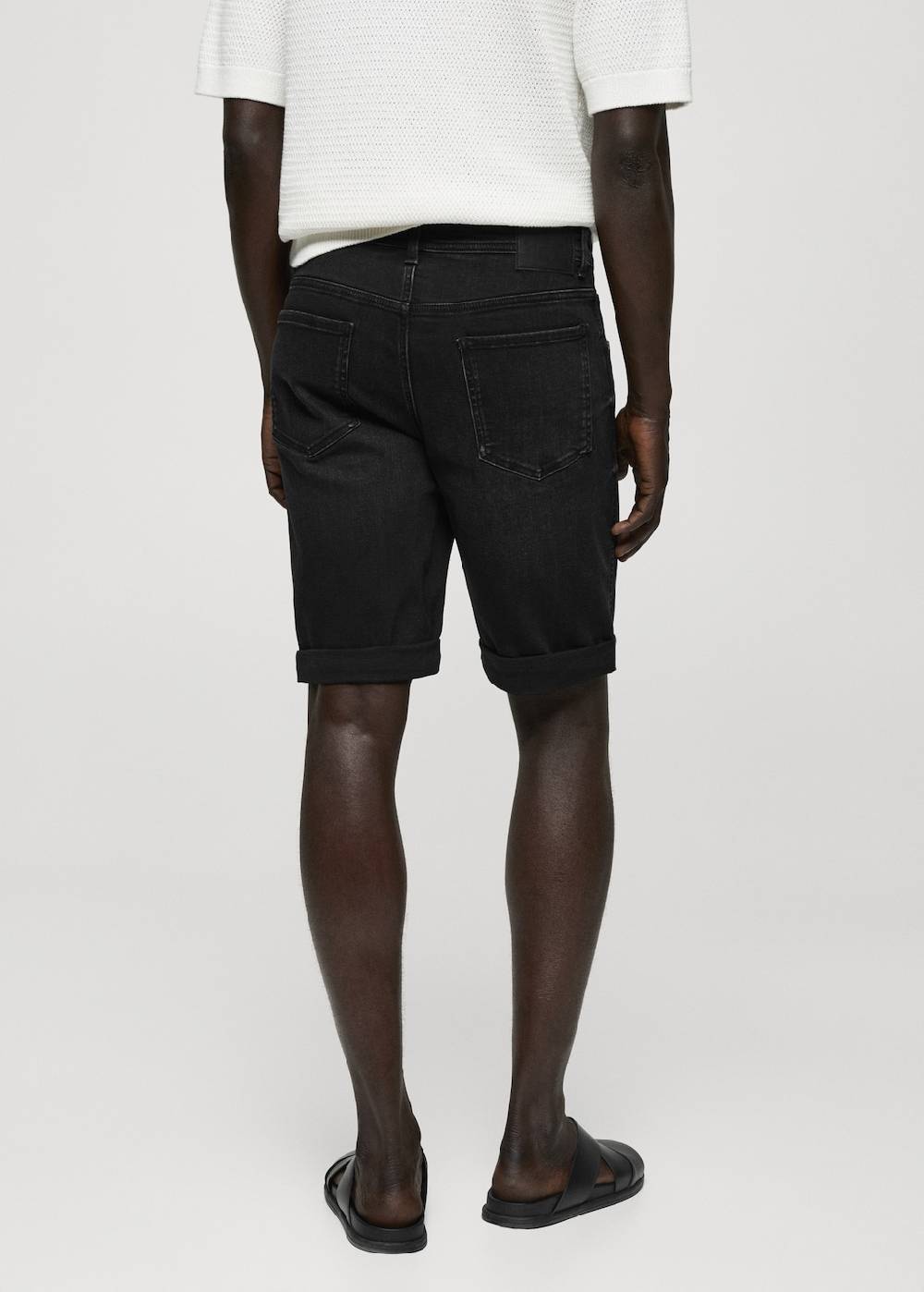 Mango Slim Fit-Jeans-Bermudashorts