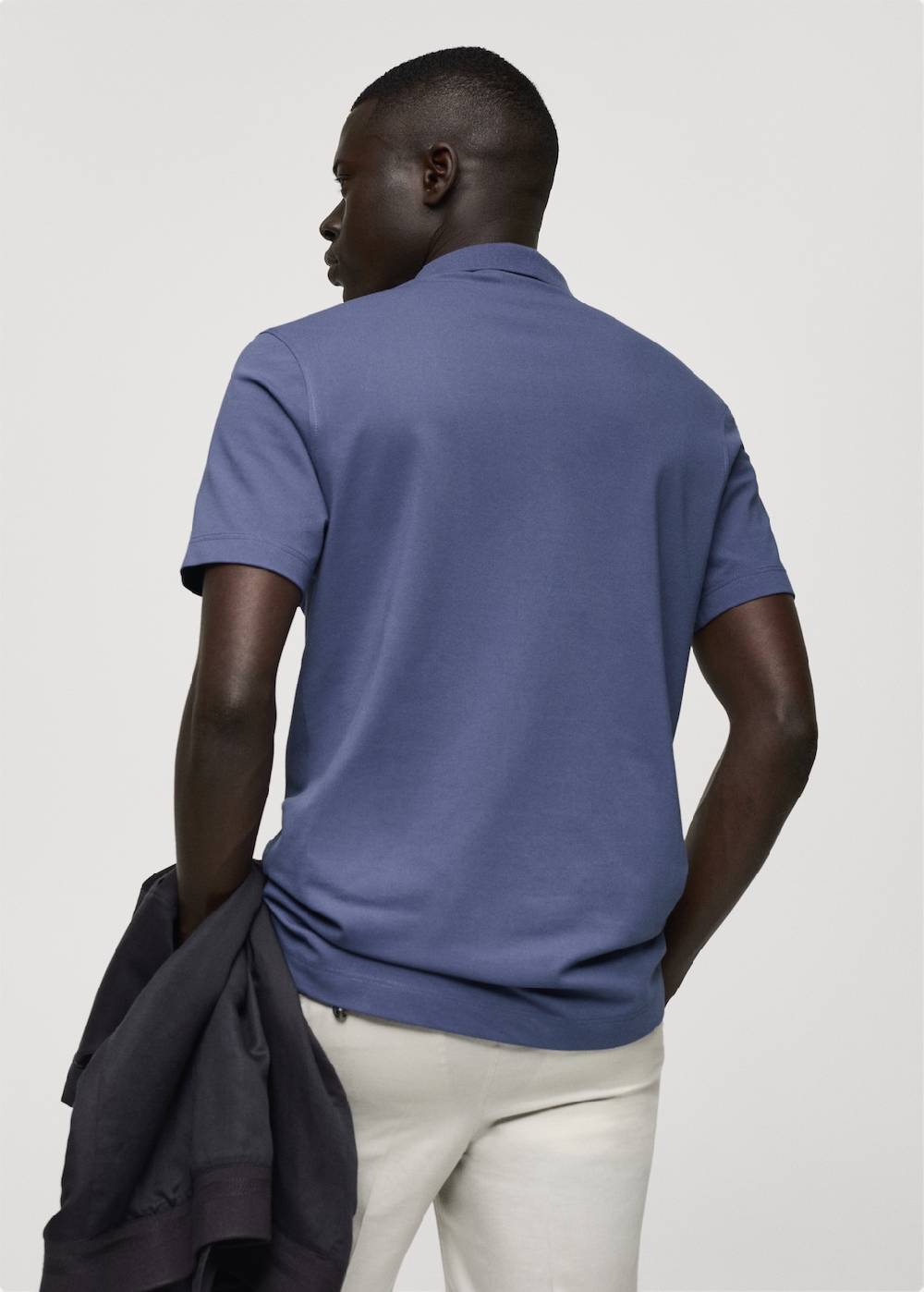 Mango Slim Fit-Poloshirt Aus Baumwoll-Piqué