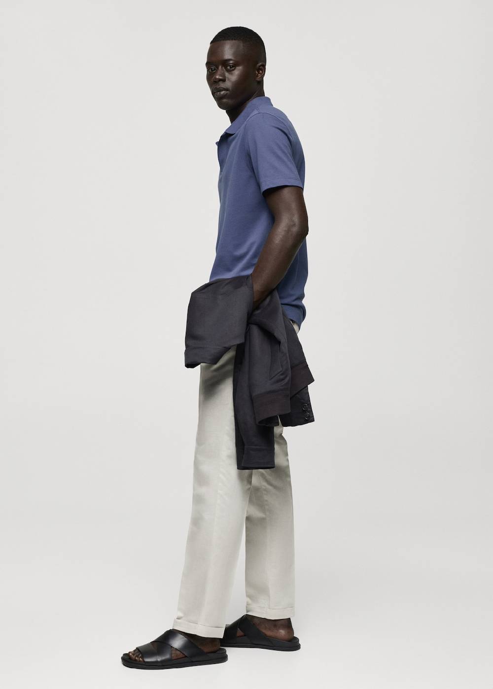 Mango Slim Fit-Poloshirt Aus Baumwoll-Piqué