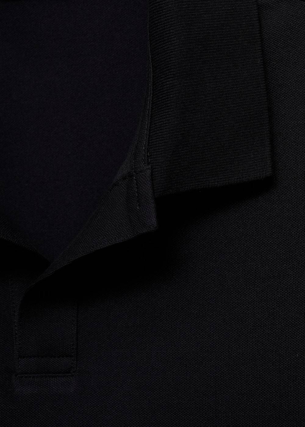 Mango Slim Fit-Poloshirt Aus Baumwoll-Piqué