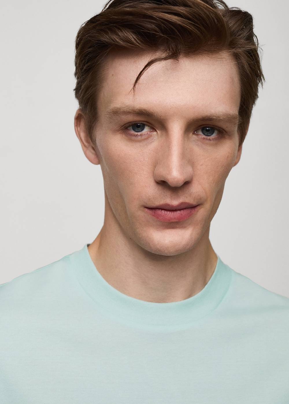 Mango Slim-Fit-T-Shirt Aus 100 % Baumwolle