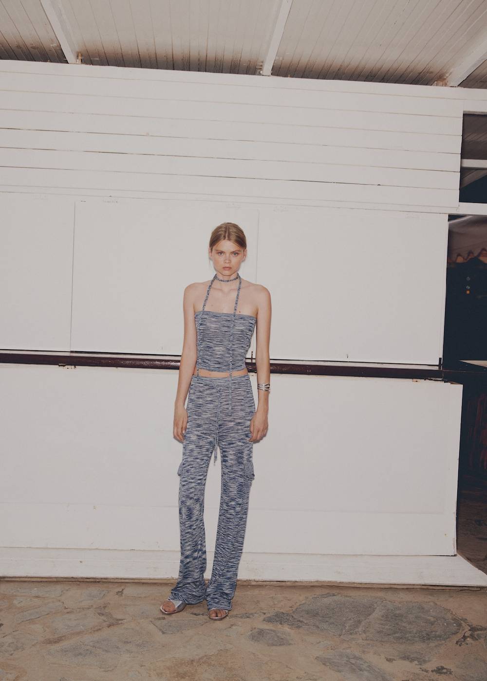 Mango Strickhose Mit Cargo-Taschen