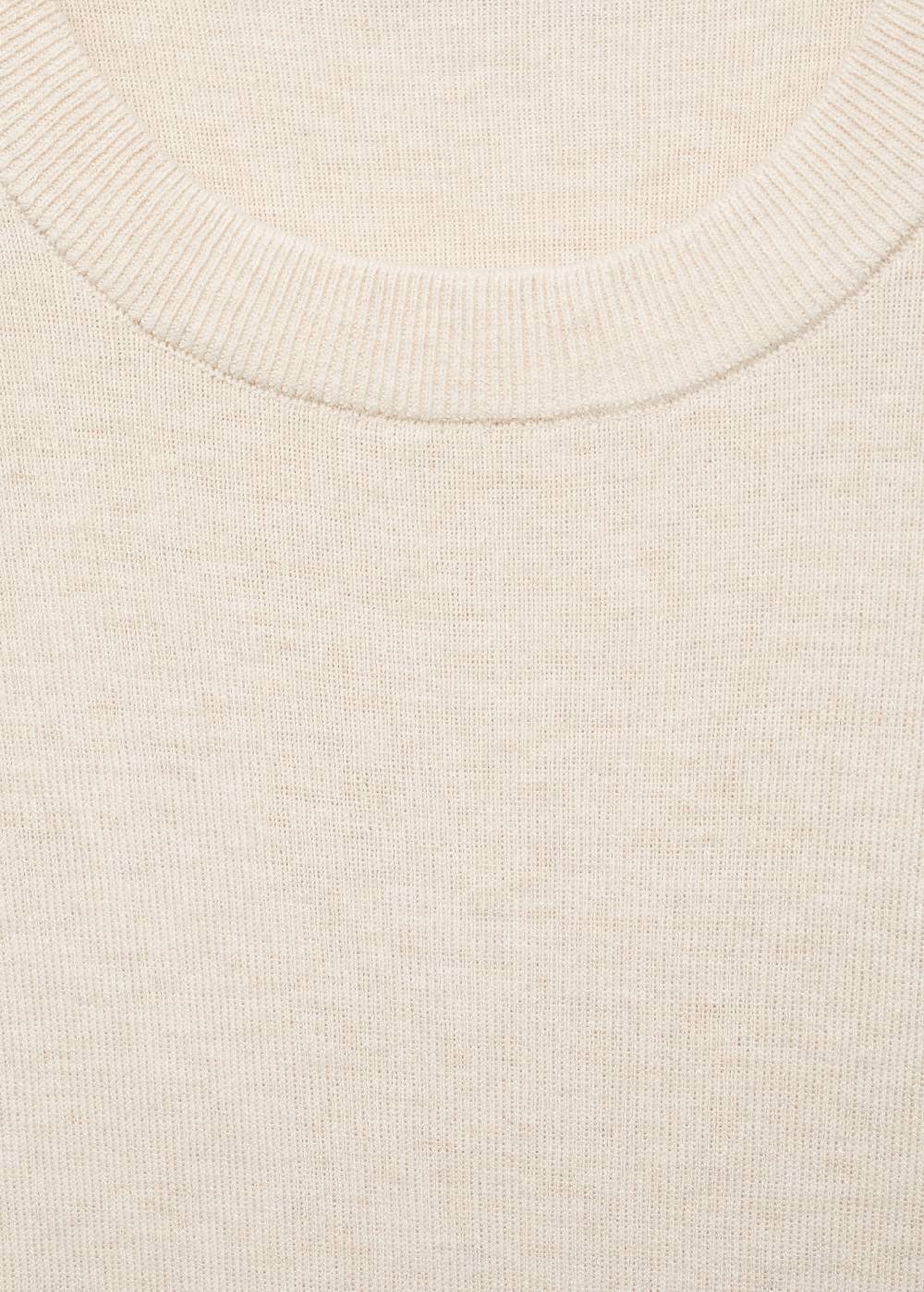 Mango Strickshirt Aus Baumwolle