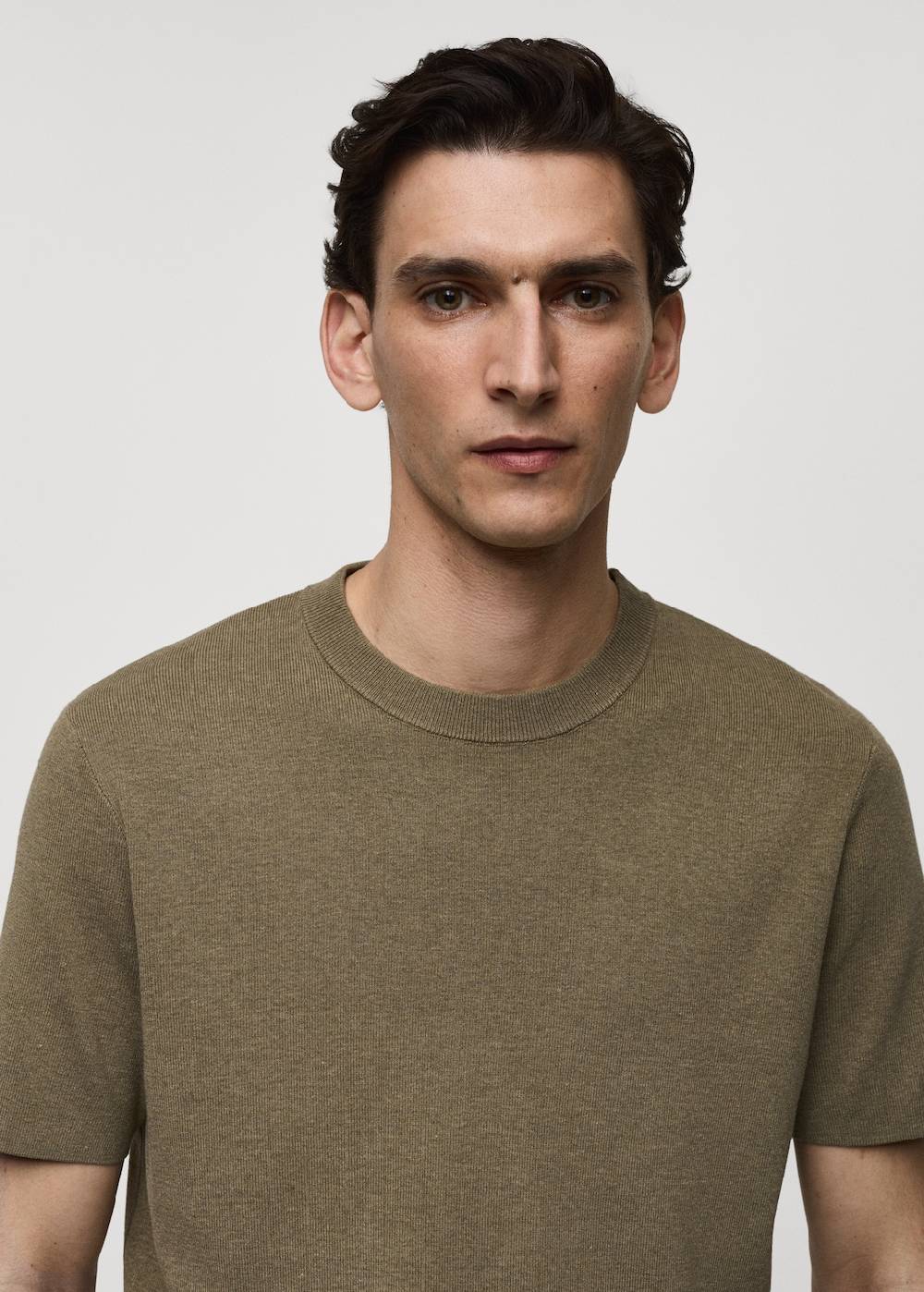 Mango Strickshirt Aus Baumwolle