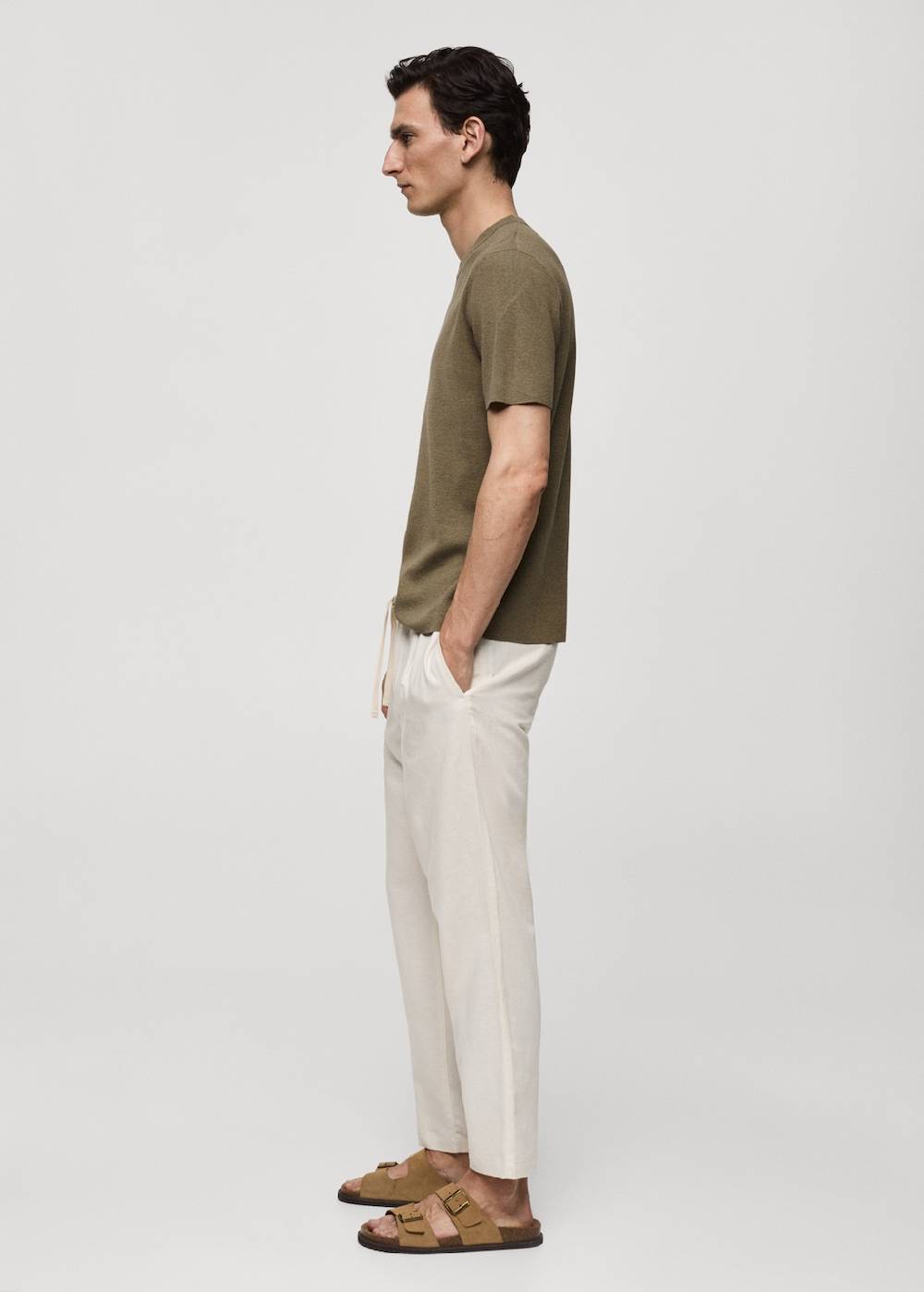 Mango Strickshirt Aus Baumwolle