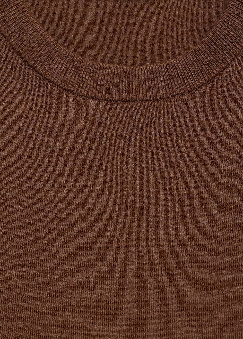 Mango Strickshirt Aus Baumwolle