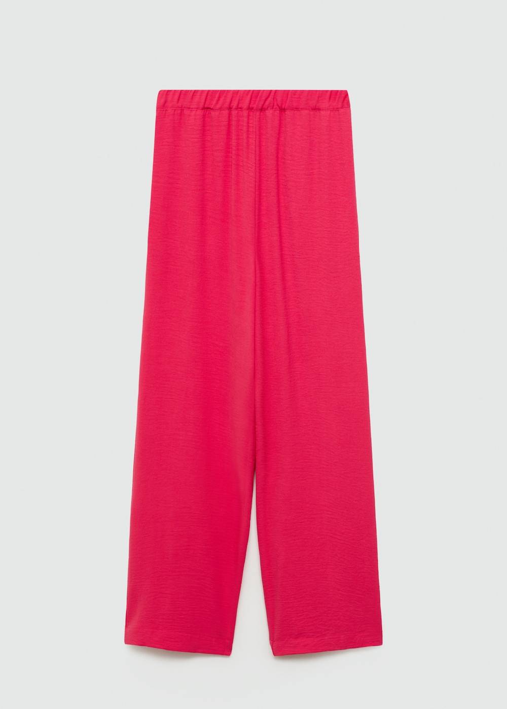 Mango Strukturierte, Fließende Hose