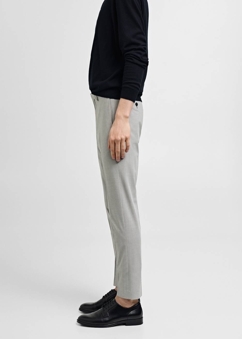 Mango Super Slim Fit-Anzughose Aus Stretchstoff