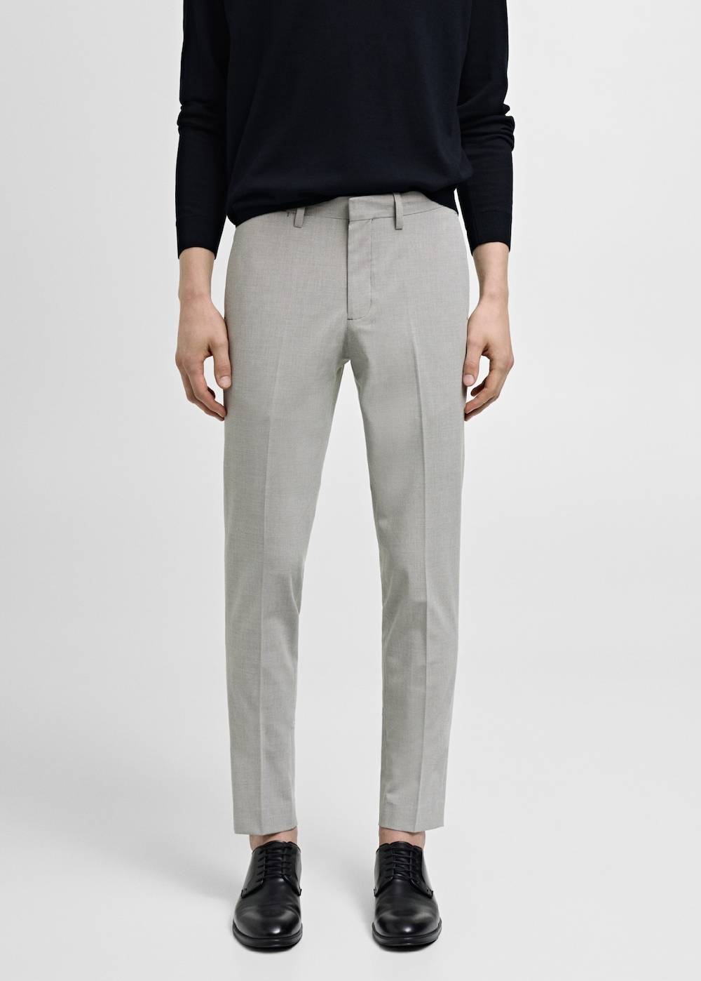 Mango Super Slim Fit-Anzughose aus Stretchstoff