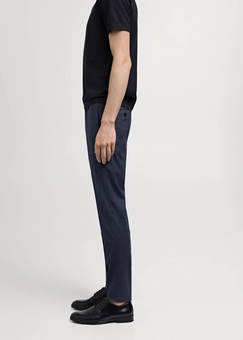 Mango Super Slim Fit-Anzughose Aus Stretchstoff