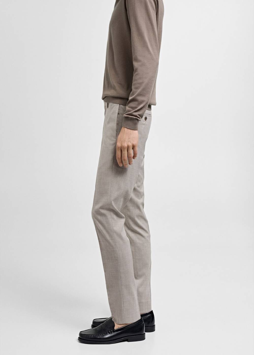 Mango Super Slim Fit-Anzughose Aus Stretchstoff
