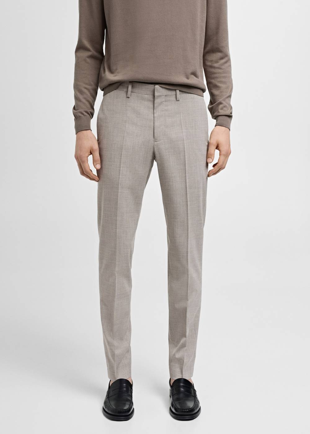 Mango Super Slim Fit-Anzughose aus Stretchstoff