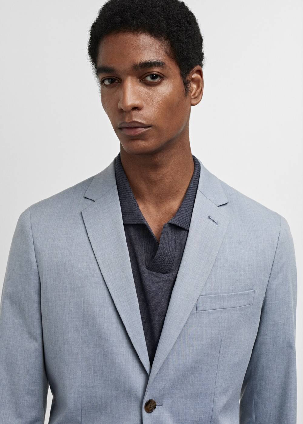 Mango Super Slim Fit-Anzugsakko Aus Stretchgewebe