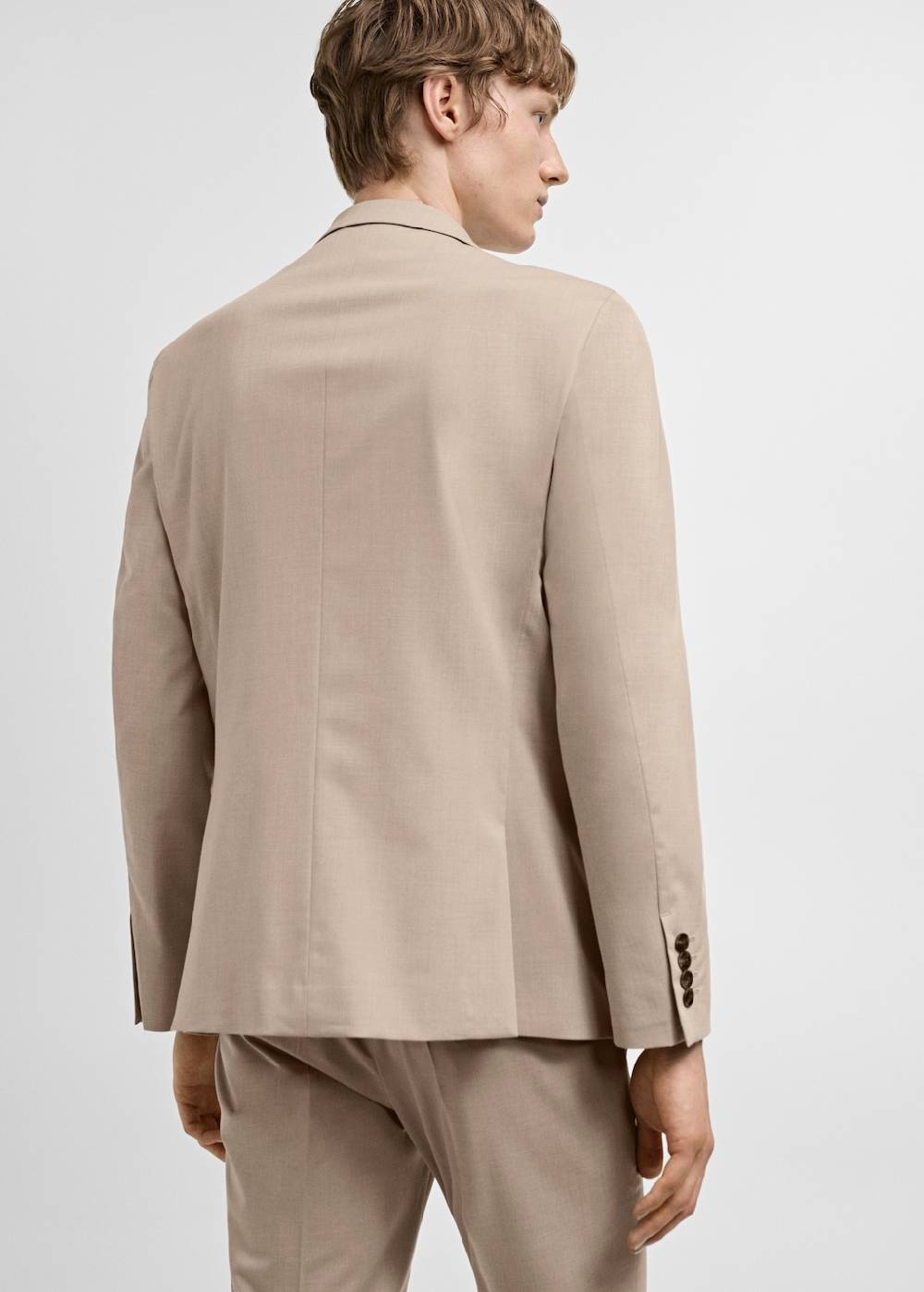 Mango Super Slim Fit-Anzugsakko Aus Stretchgewebe