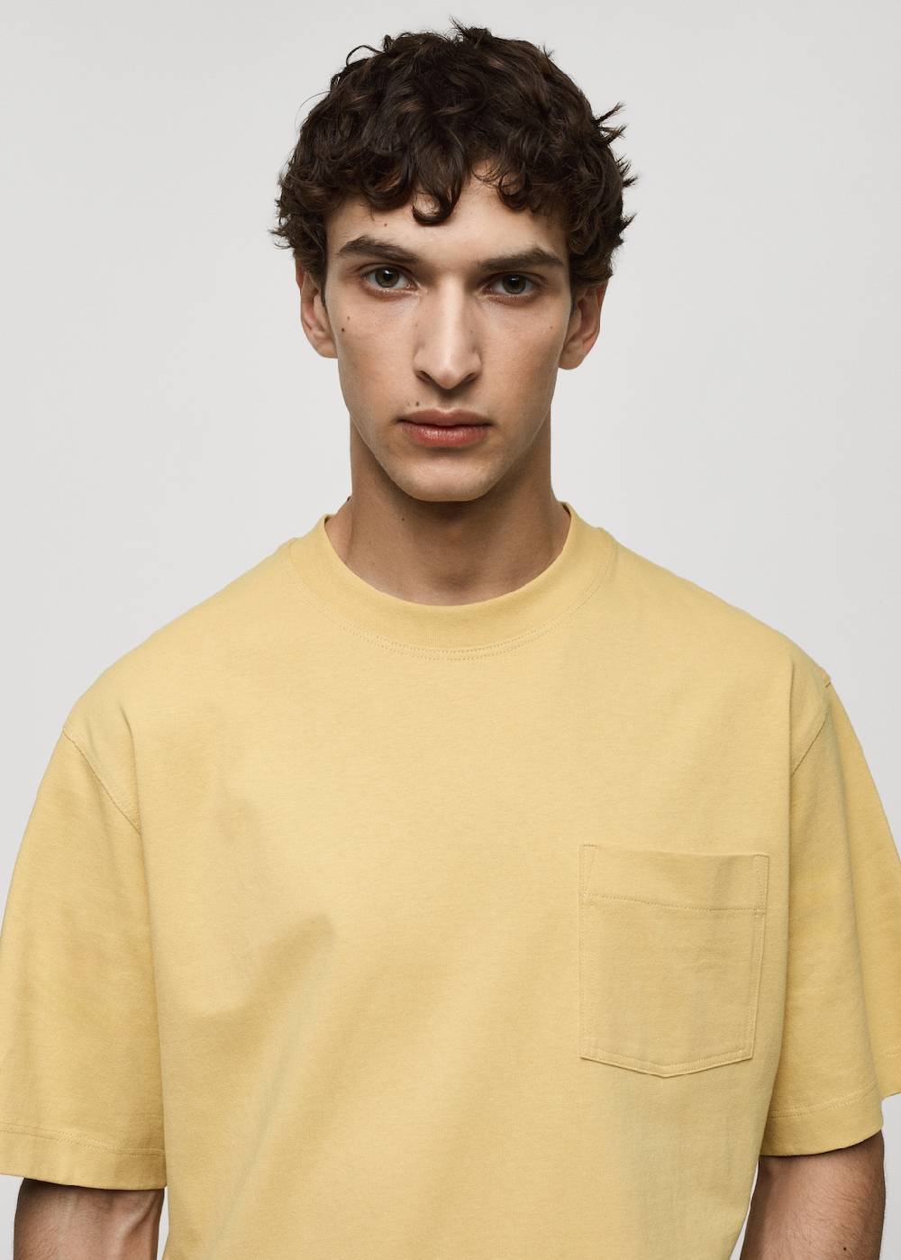 Mango T-Shirt Aus 100 % Baumwolle Mit Tasche