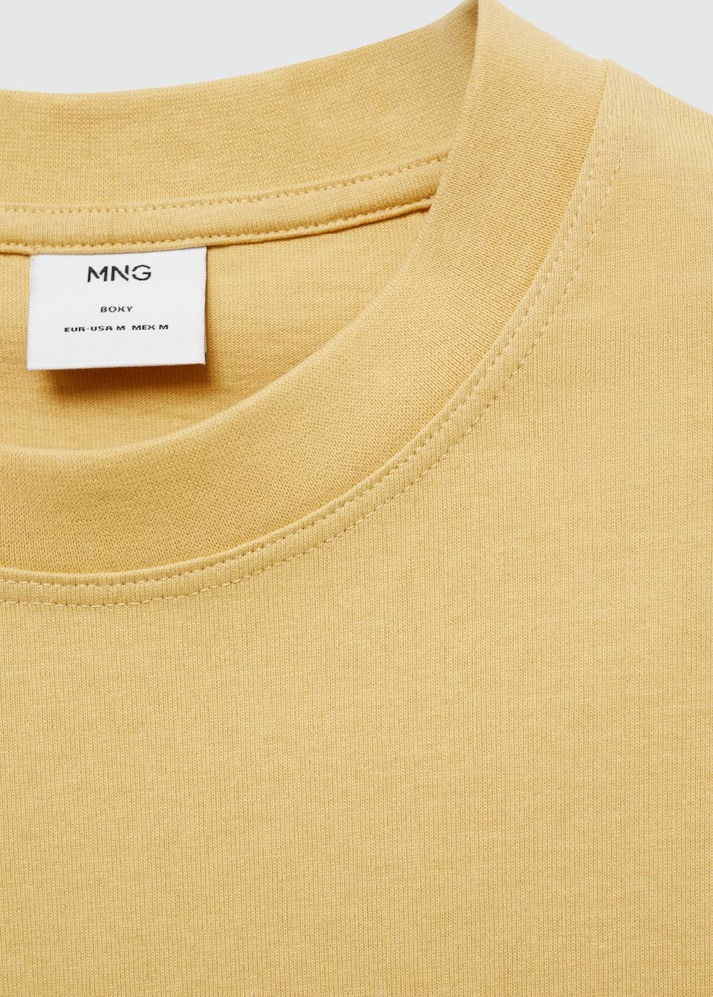 Mango T-Shirt Aus 100 % Baumwolle Mit Tasche