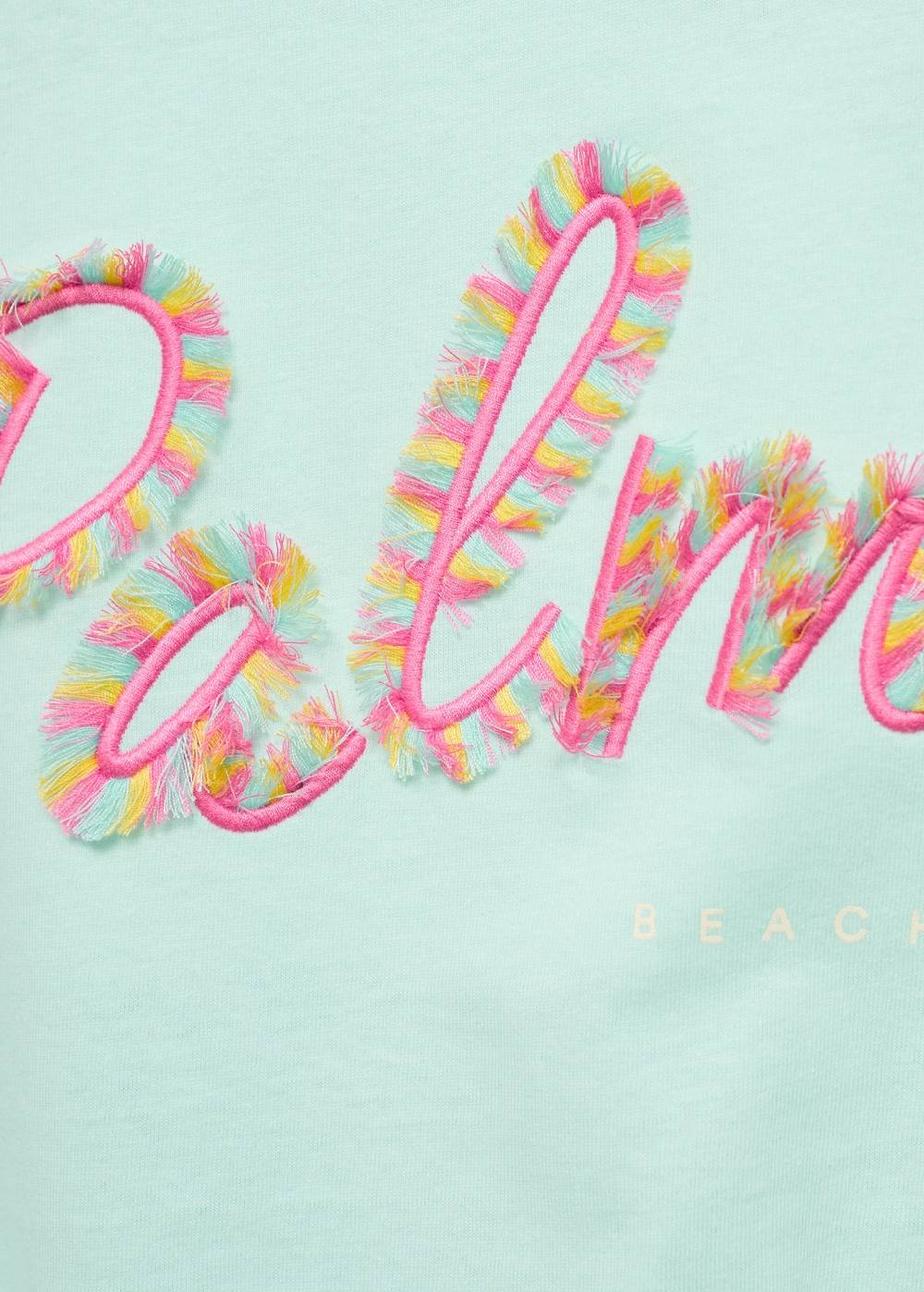 Mango T-Shirt Mit Stickereien