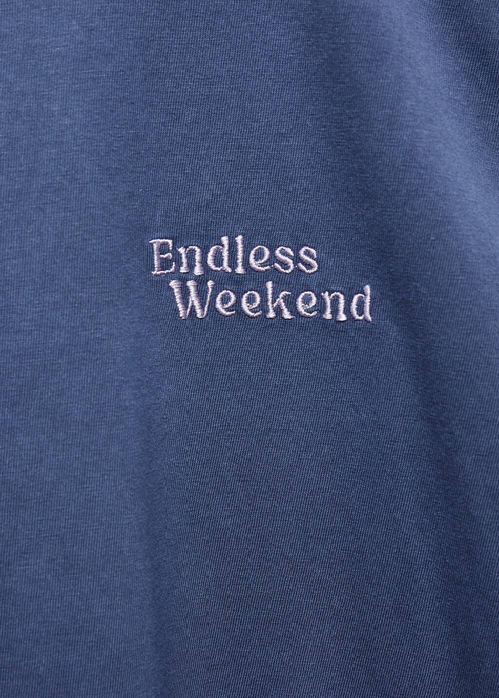 Mango T-Shirt Mit Textaufdruck