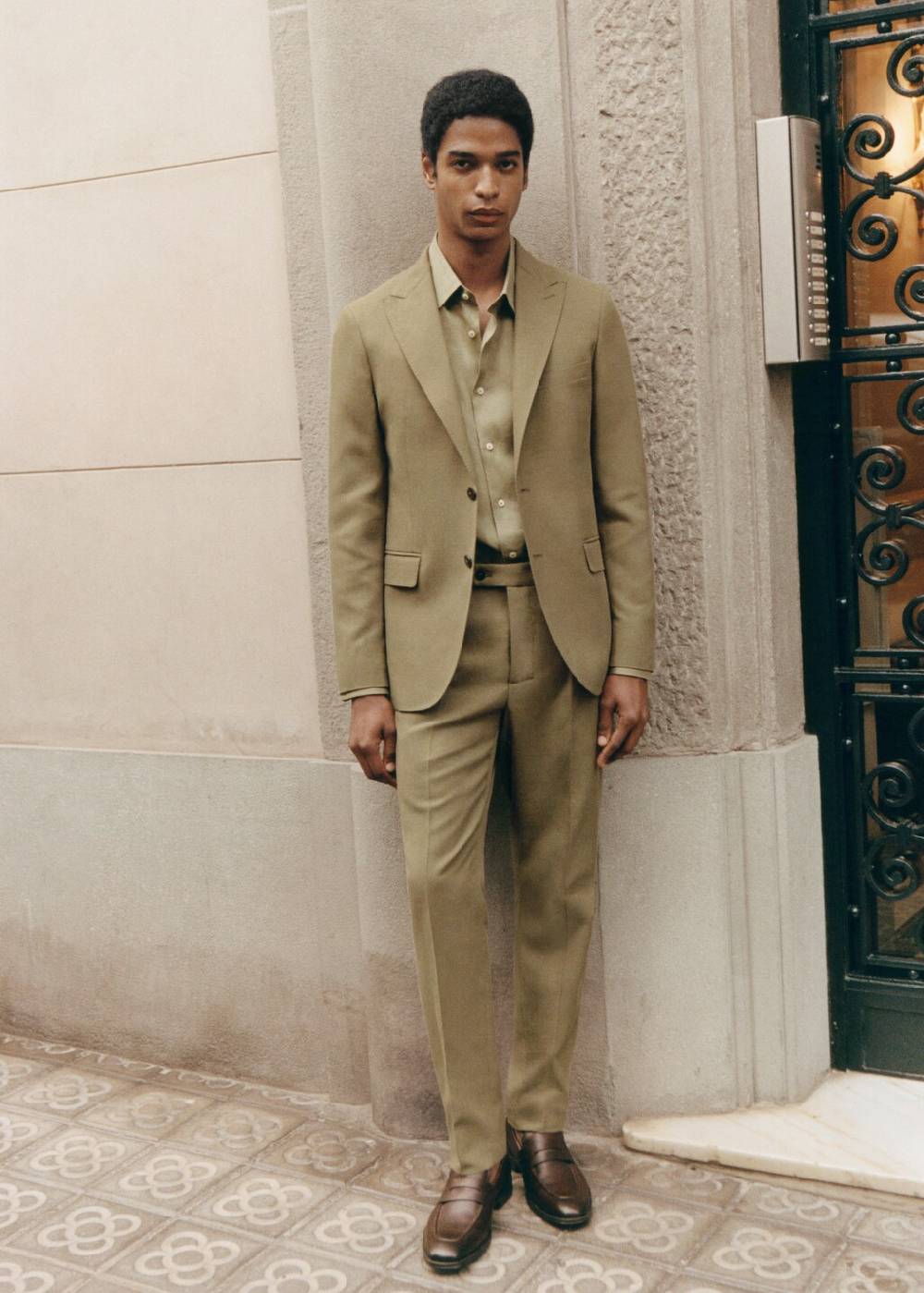 Mango Tencel™ Slim-Fit-Anzughose Mit Abnähern