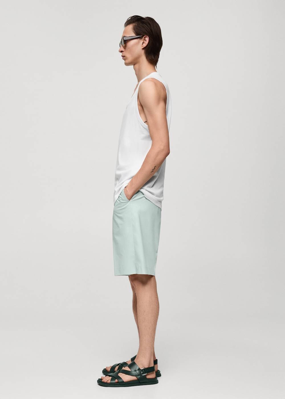 Mango Träger-T-Shirt Aus 100 % Baumwolle