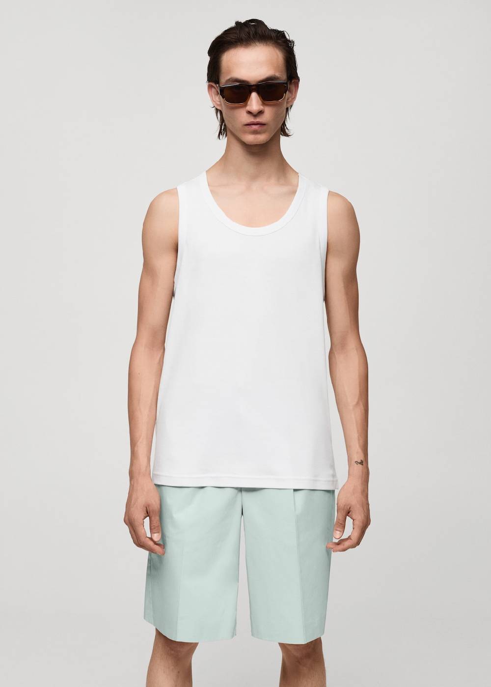 Mango Träger-T-Shirt aus 100 % Baumwolle