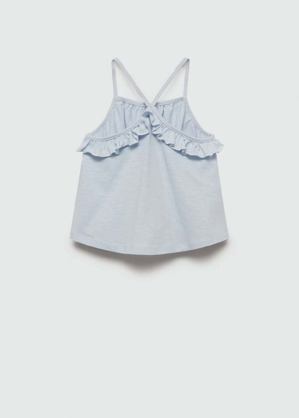 Mango Träger-T-Shirt Mit Volant