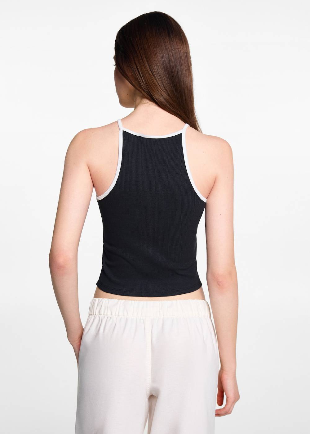 Mango Trägershirt Aus Baumwolle