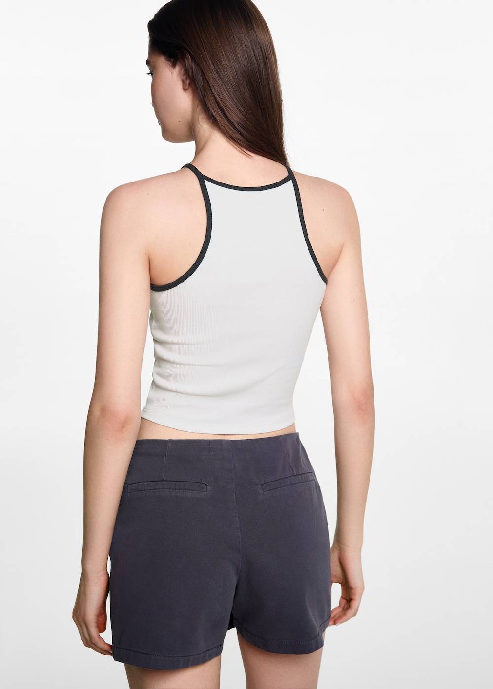 Mango Trägershirt Aus Baumwolle