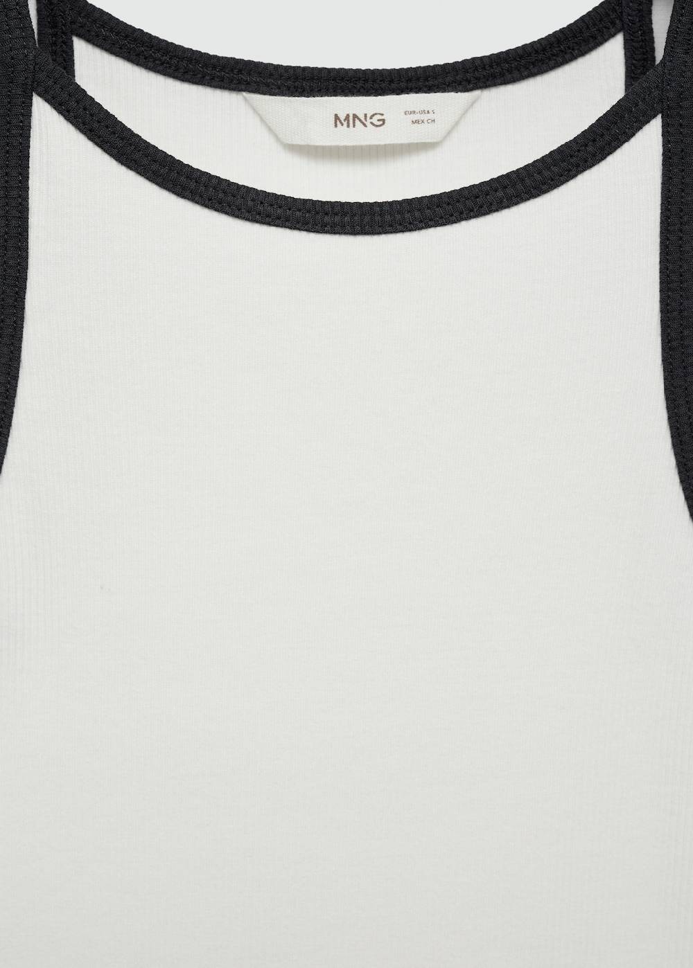 Mango Trägershirt Aus Baumwolle