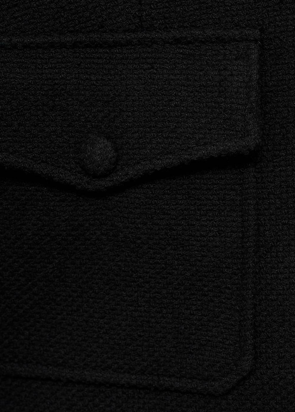 Mango Tweed-Jacke Mit Taschen