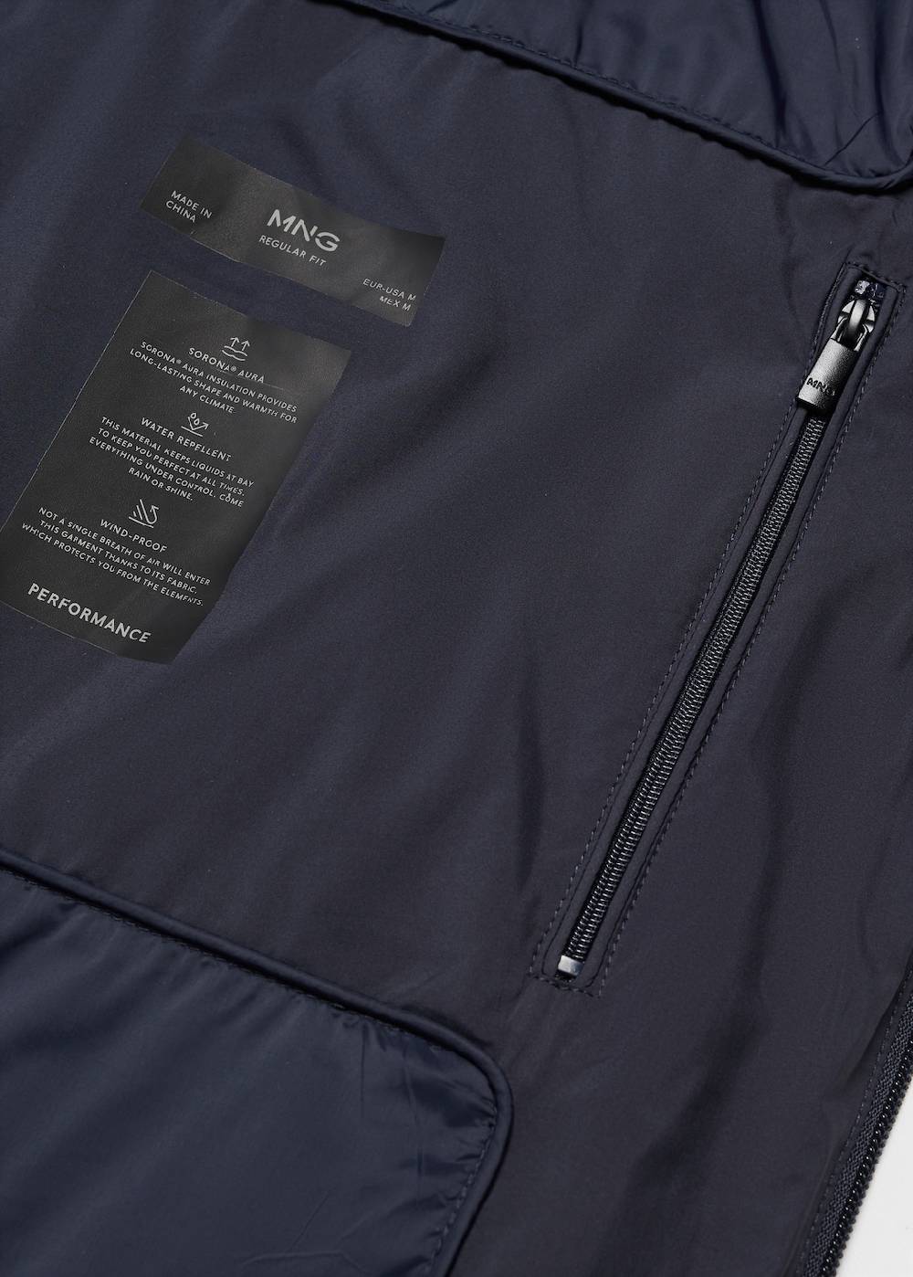 Mango Ultraleichter Wasserabweisender Anorak
