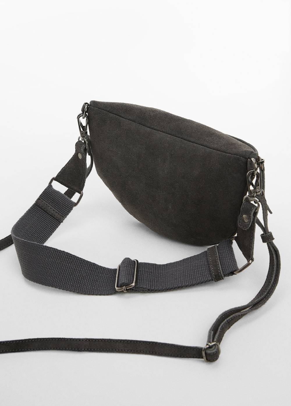 Mango Umhängetasche Aus Leder