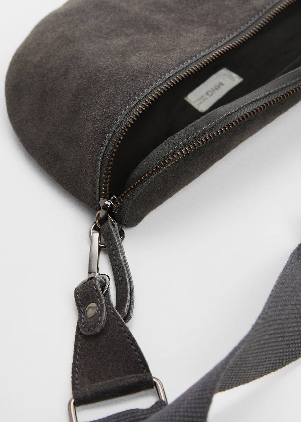 Mango Umhängetasche Aus Leder