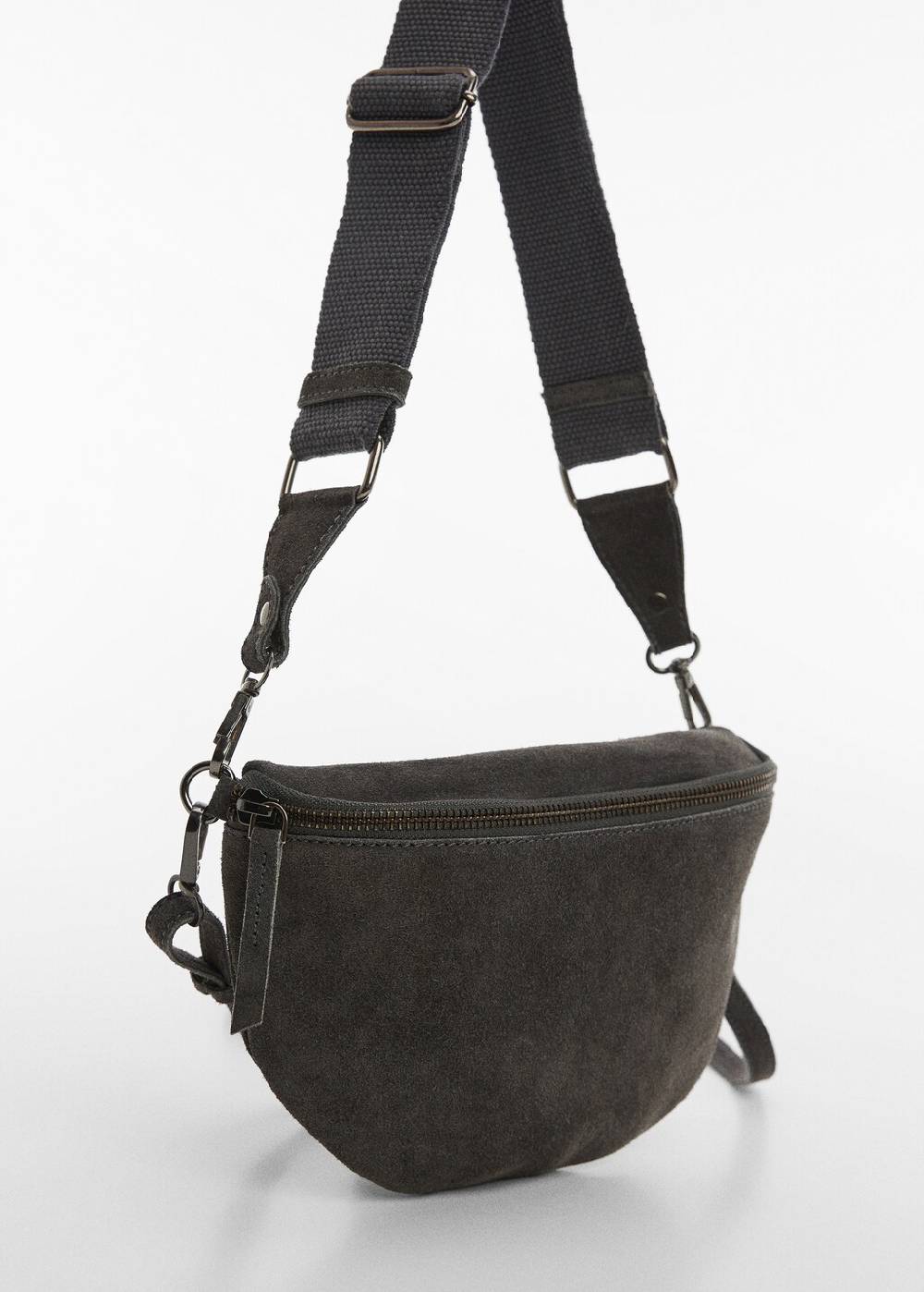 Mango Umhängetasche aus Leder