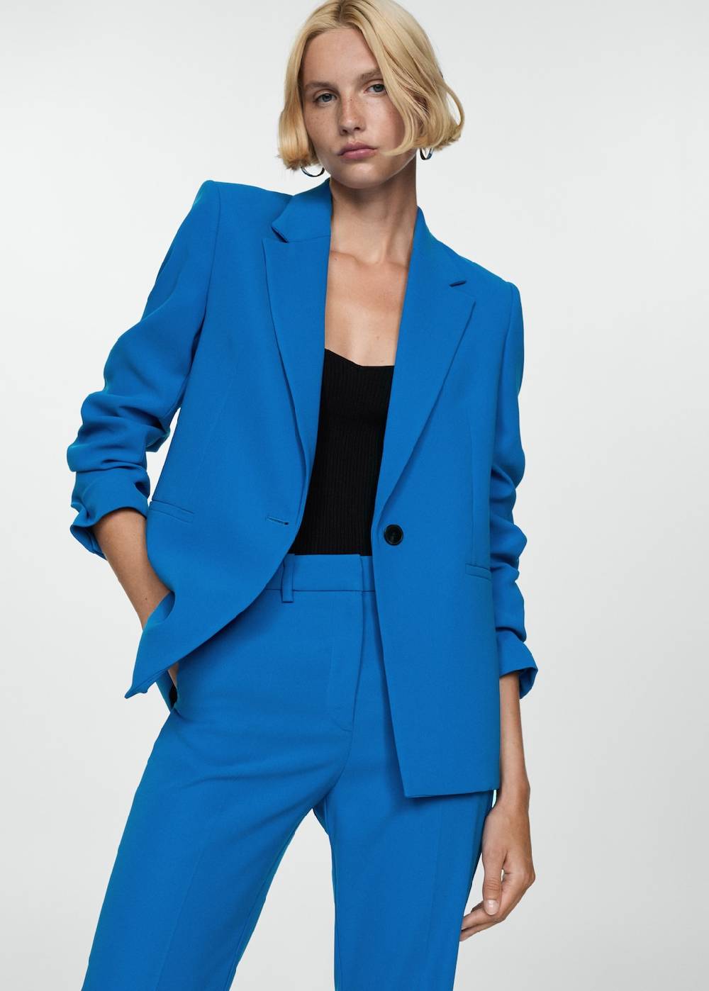 Mango Wideleg-Anzughose