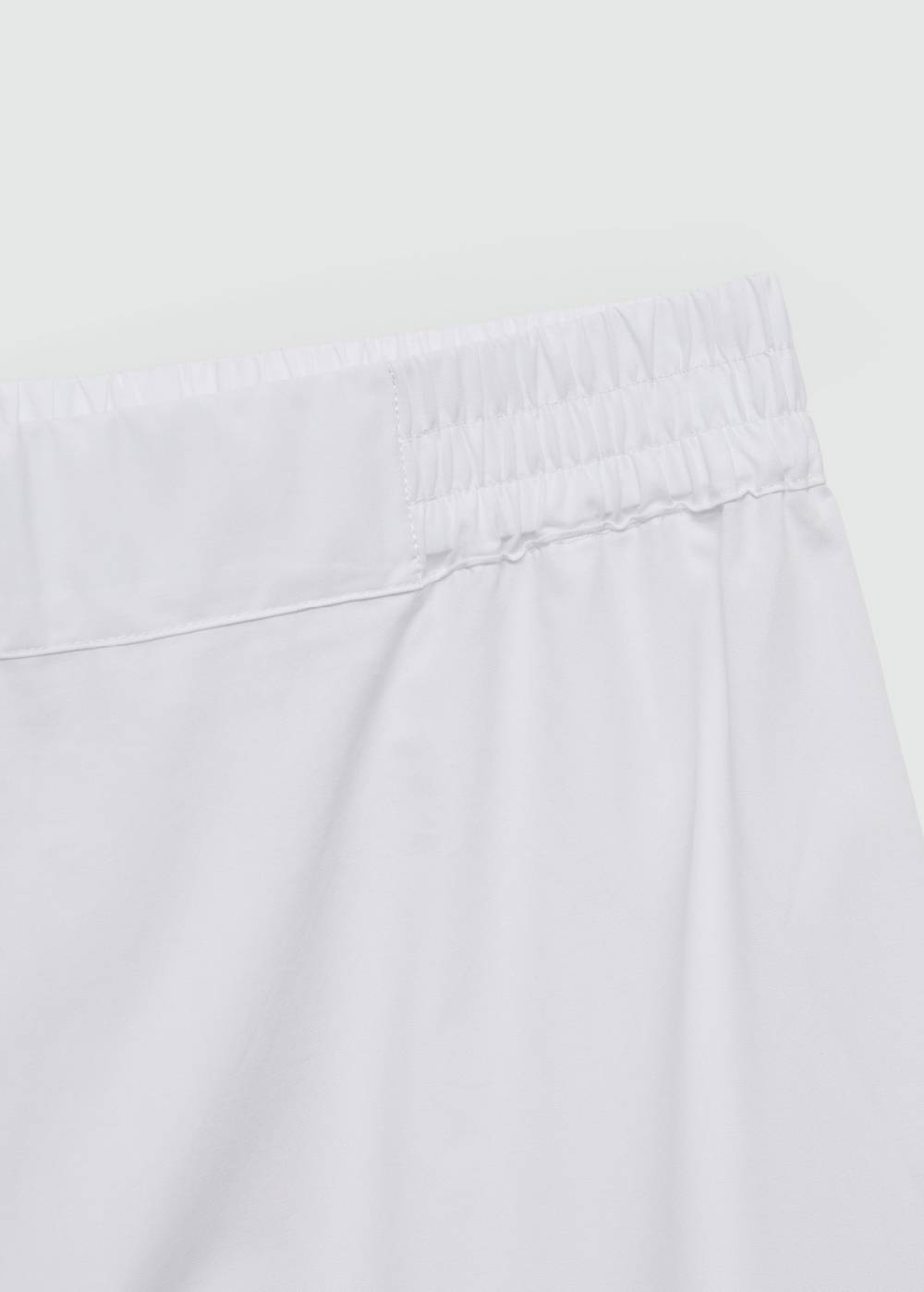 Mango Wideleg-Baumwollhose