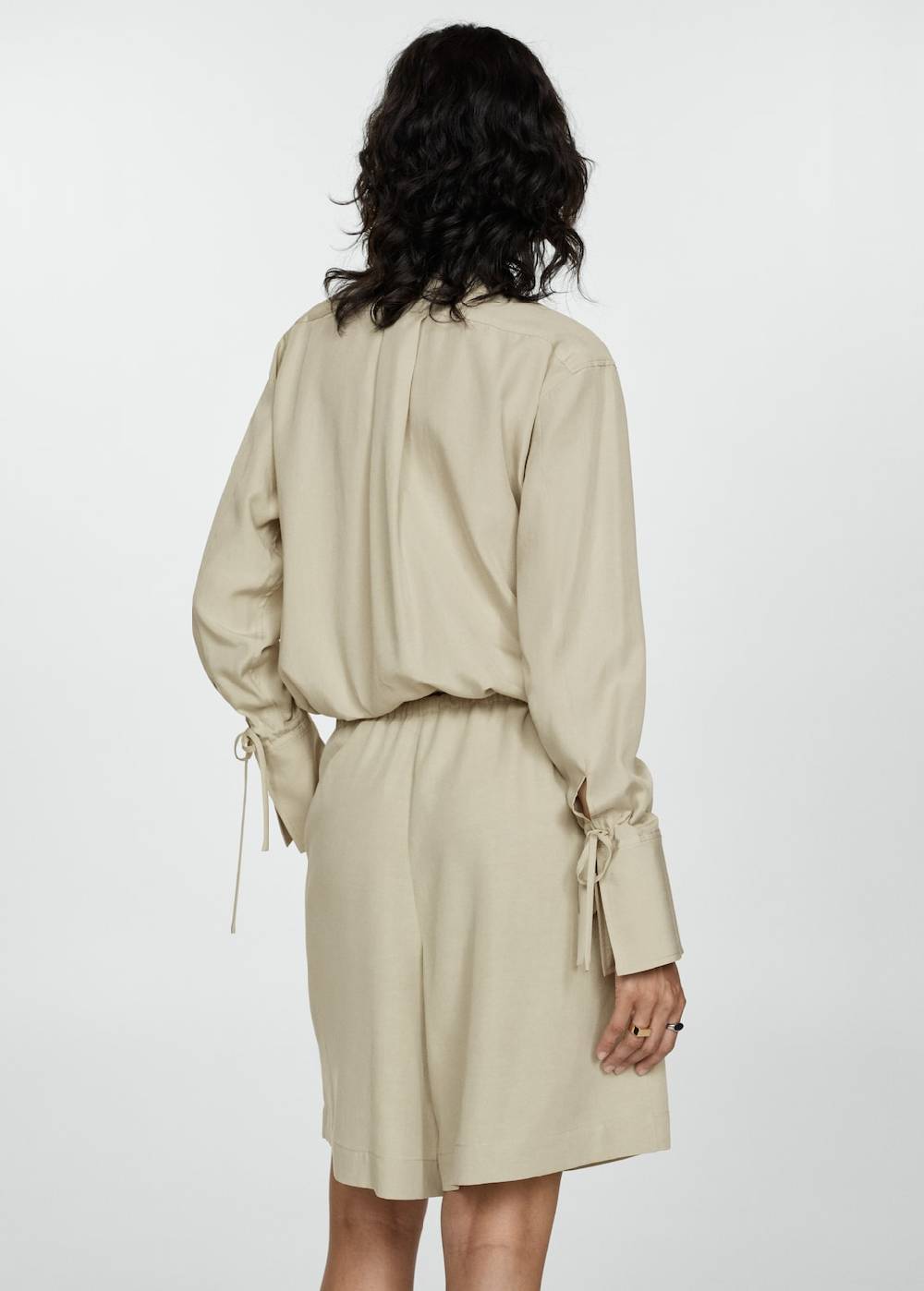 Mango Wideleg-Bermudashorts Aus Lyocell