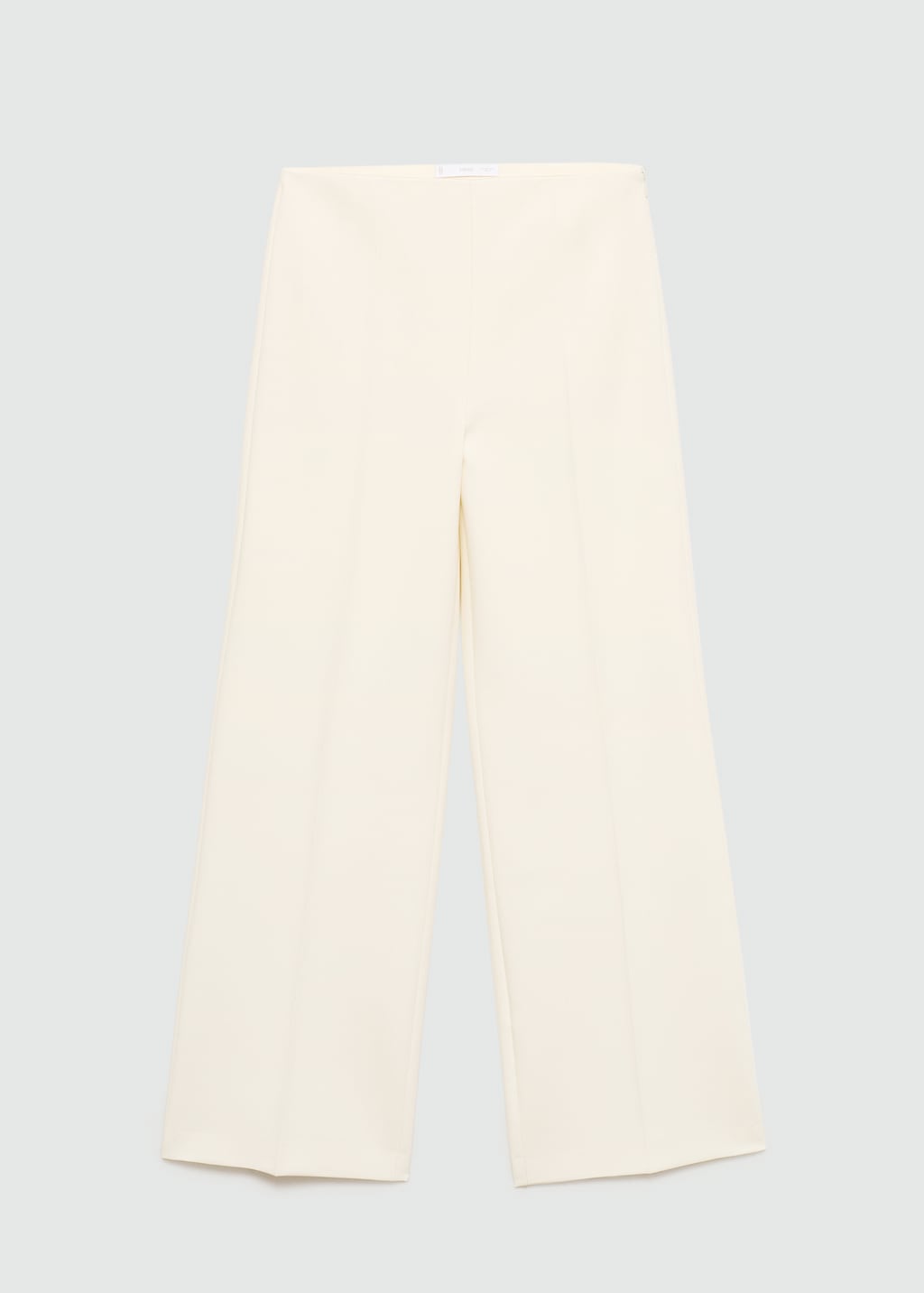 Mango Wideleg-Bundfaltenhose