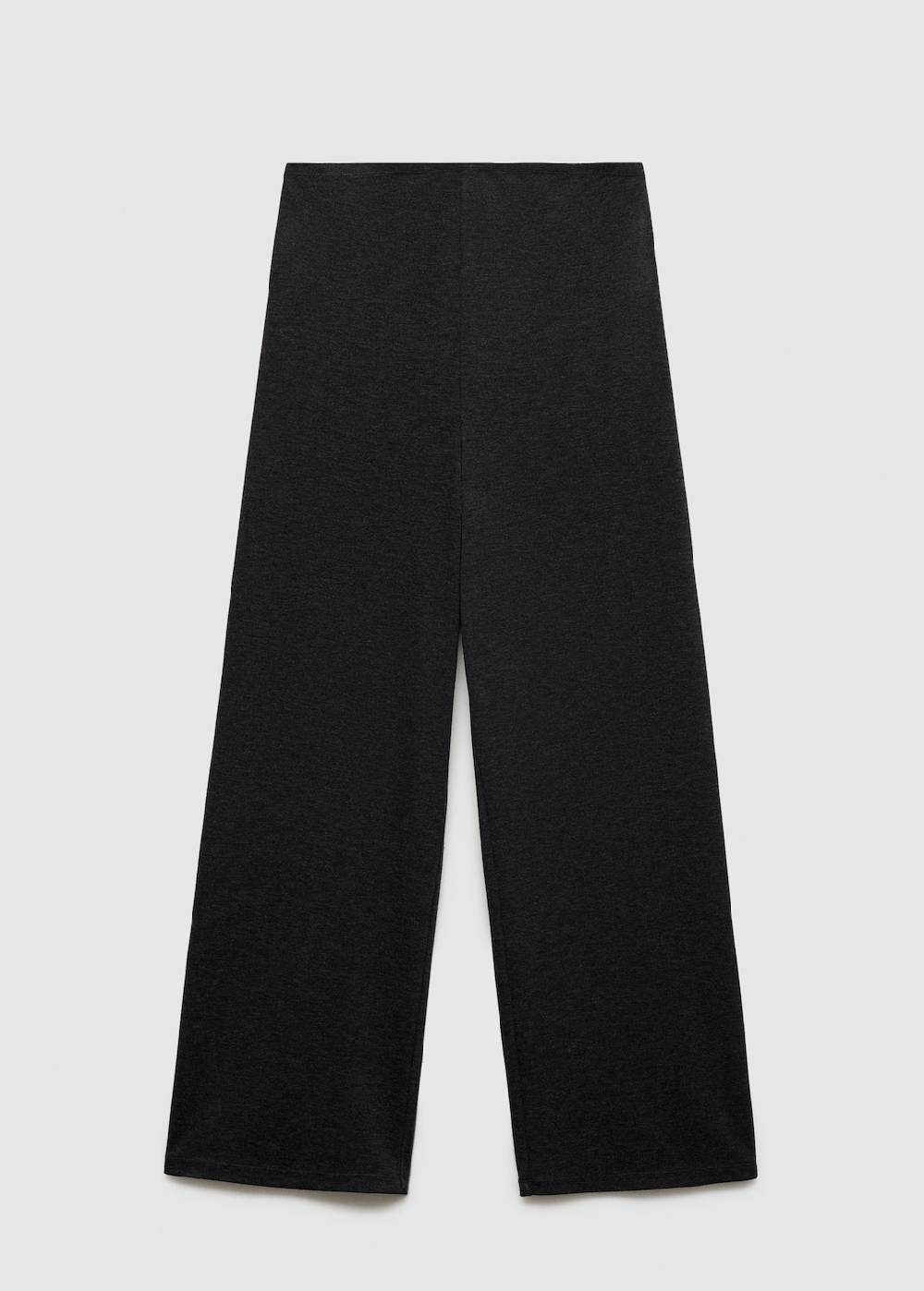 Mango Wideleg-Feinstrickhose