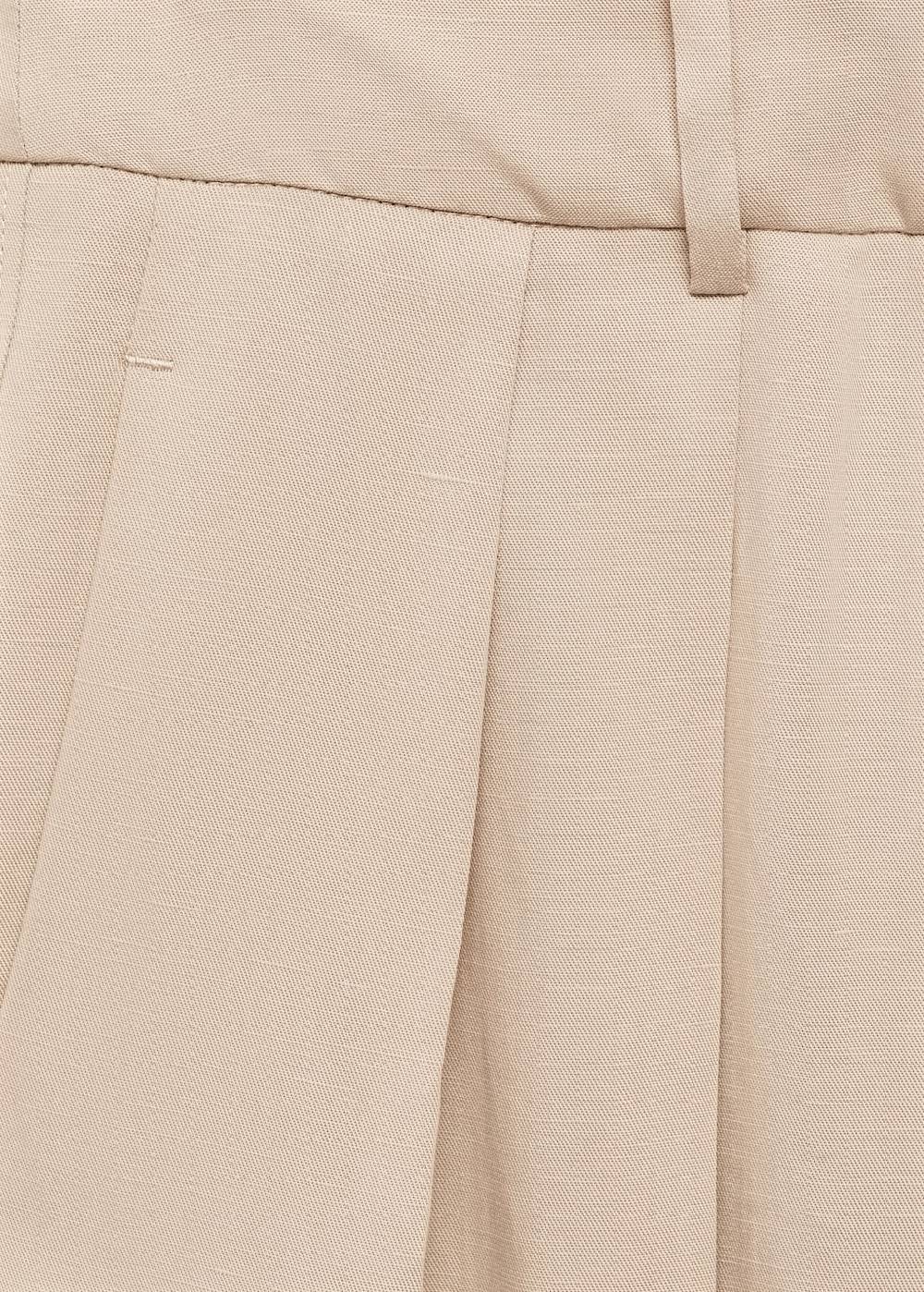 Mango Wideleg-Hose Aus Lyocell